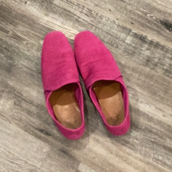 Pink Suede Aquatalia Loafers - Picture 5 of 8